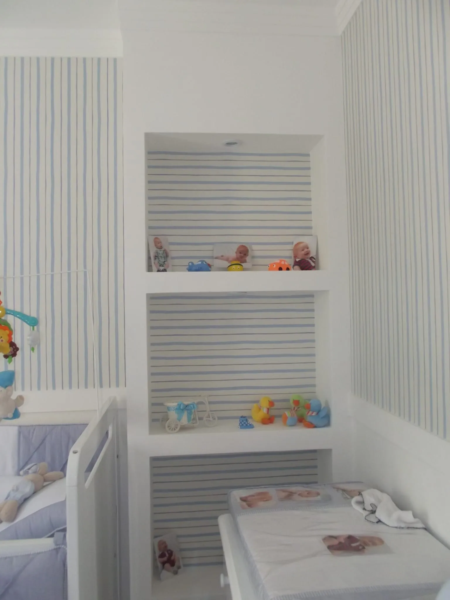 Divisória de drywall em ambiente interno